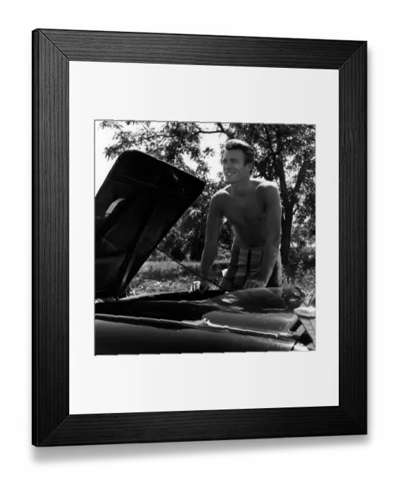 Framed Print : Clint Eastwood Portrait Session Framed Print : Clint Eastwood Portrait Session