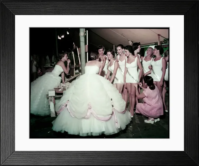 Framed Print : MISS ARKANSAS 1956 Framed Print : MISS ARKANSAS 1956
