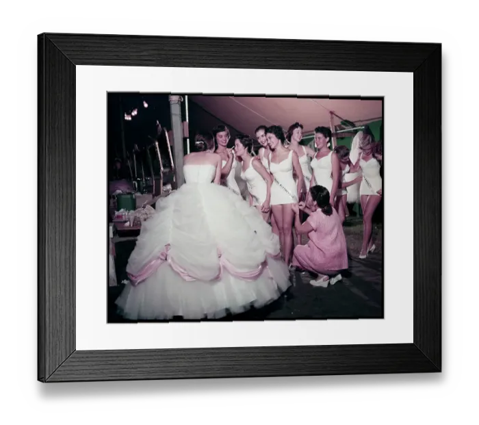 Framed Print : MISS ARKANSAS 1956