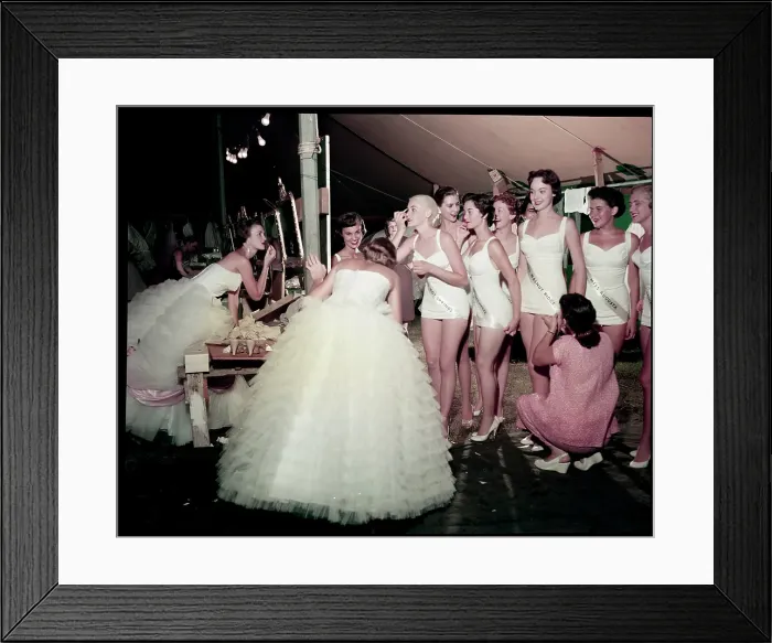 Framed Print : MISS ARKANSAS 1956 Framed Print : MISS ARKANSAS 1956