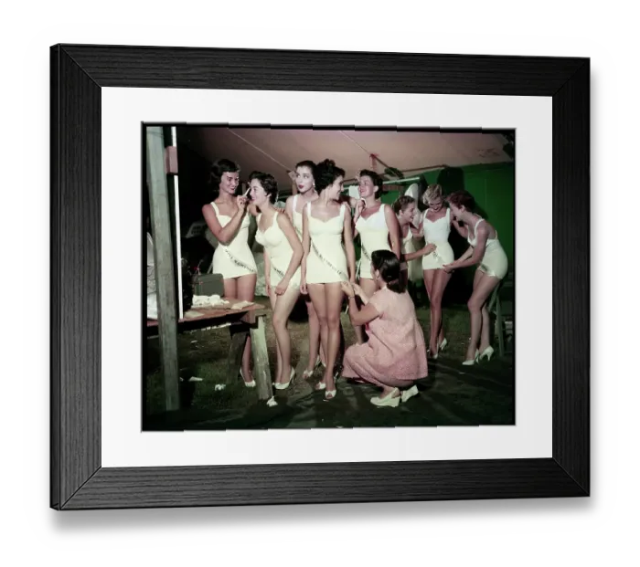 Framed Print : MISS ARKANSAS 1956 Framed Print : MISS ARKANSAS 1956
