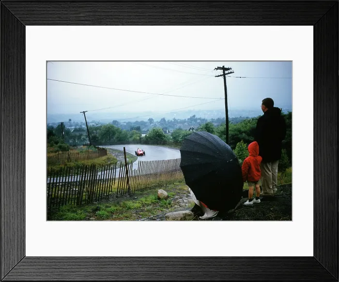 Framed Print : CAR RACES IN WILKES BARRE, PA