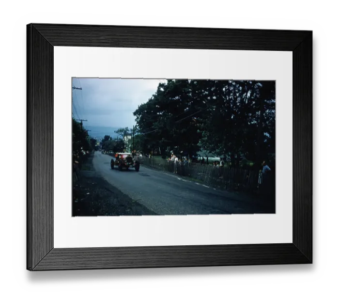 Framed Print : CAR RACES IN WILKES BARRE, PA