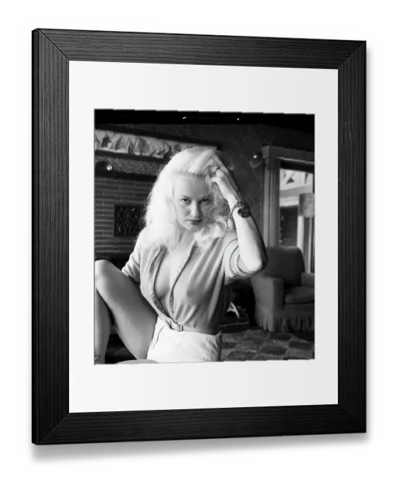 Framed Print : Photo of Mamie Van Doren Framed Print : Photo of Mamie Van Doren
