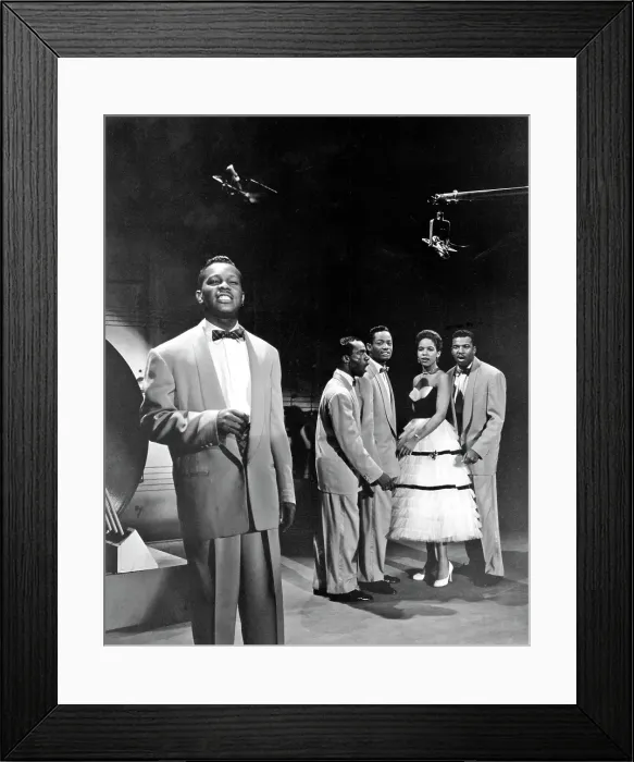 Framed Print : The Platters On Ed Sullivan Show Framed Print : The Platters On Ed Sullivan Show