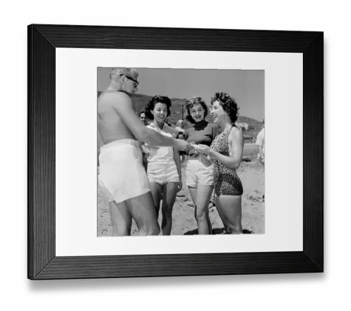 Framed Print : Thalians Beach Ball Framed Print : Thalians Beach Ball