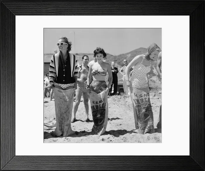 Framed Print : Thalians Beach Ball