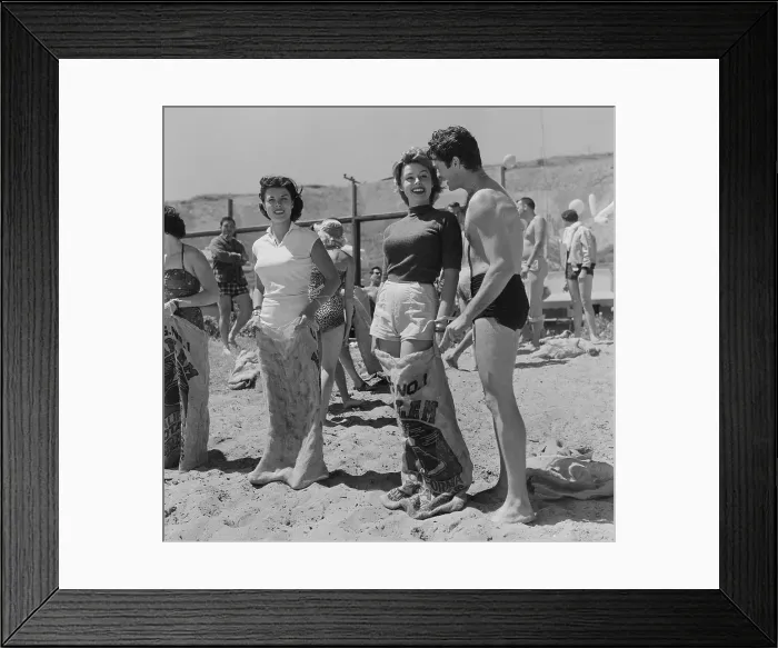 Framed Print : Thalians Beach Ball