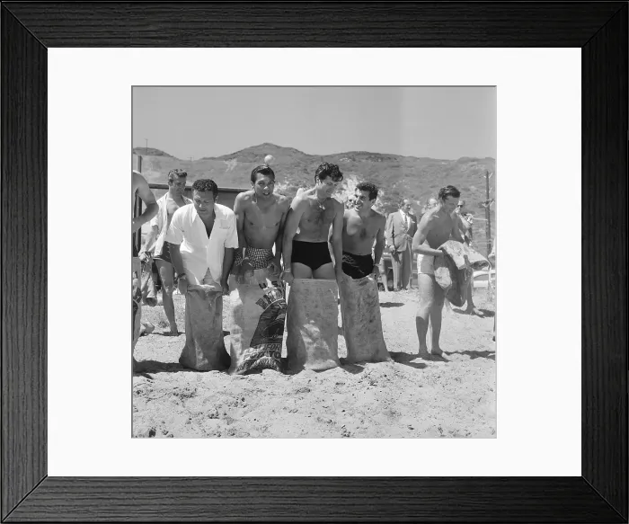 Framed Print : Thalians Beach Ball