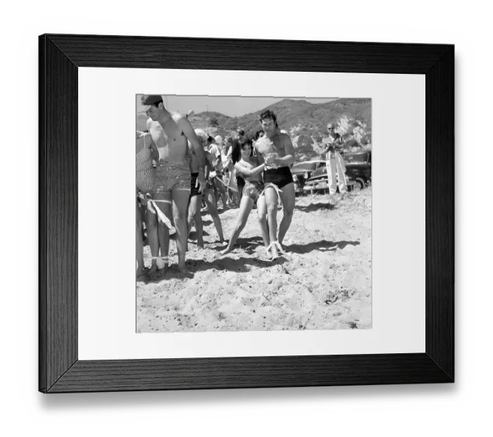 Framed Print : Thalians Beach Ball Framed Print : Thalians Beach Ball