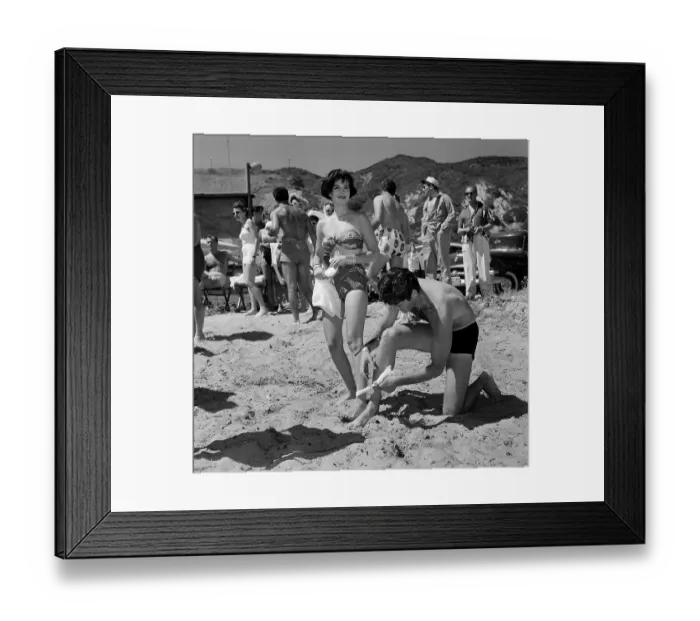 Framed Print : Thalians Beach Ball Framed Print : Thalians Beach Ball