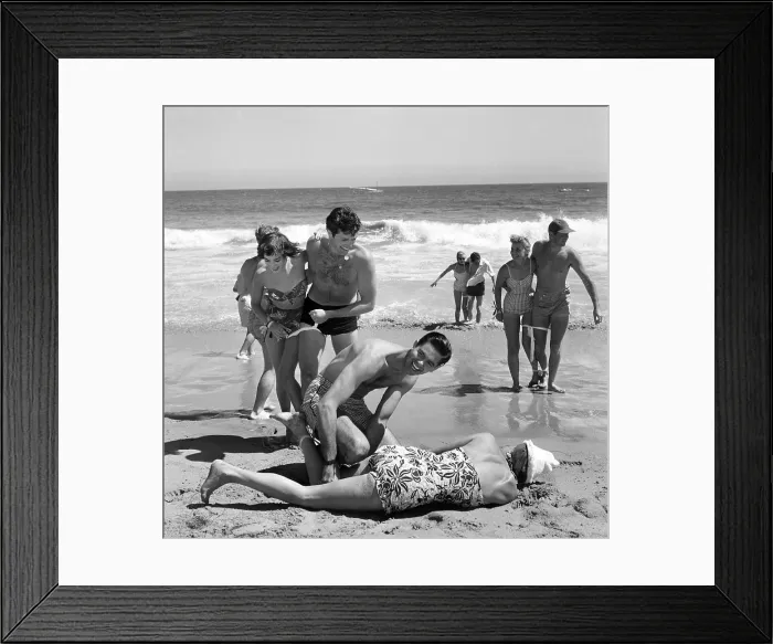 Framed Print : Thalians Beach Ball Framed Print : Thalians Beach Ball