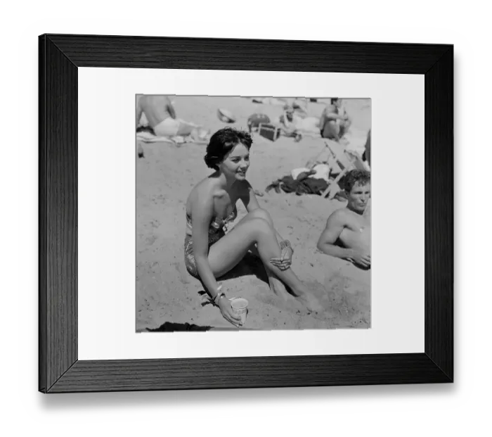 Framed Print : Thalians Beach Ball