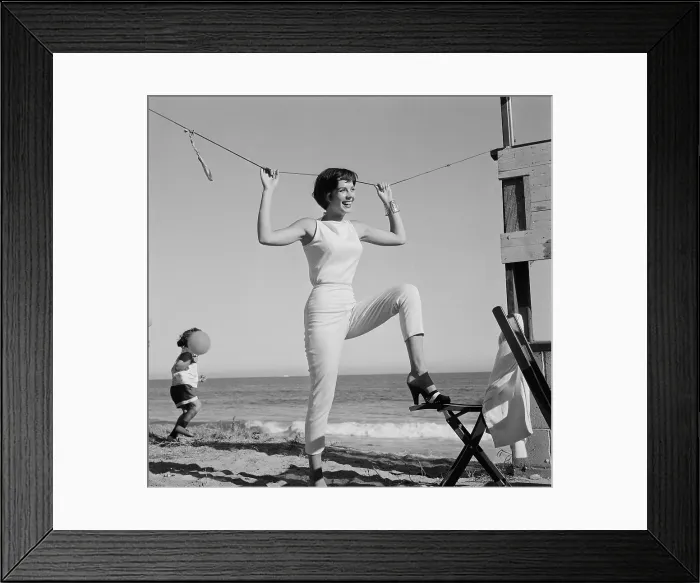 Framed Print : Thalians Beach Ball