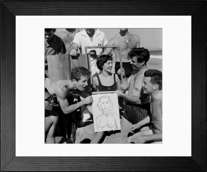 Framed Print : Thalians Beach Ball Framed Print : Thalians Beach Ball