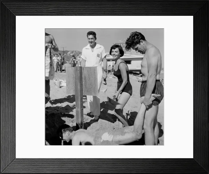 Framed Print : Thalians Beach Ball Framed Print : Thalians Beach Ball