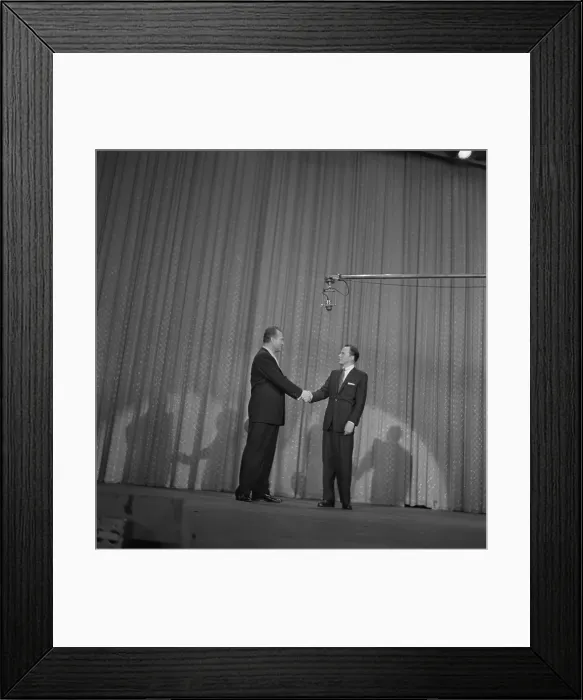 Framed Print : Frank sinatra On The Ed Sullivan Show Framed Print : Frank sinatra On The Ed Sullivan Show