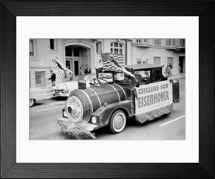 Framed Print : Republican Bandwagon