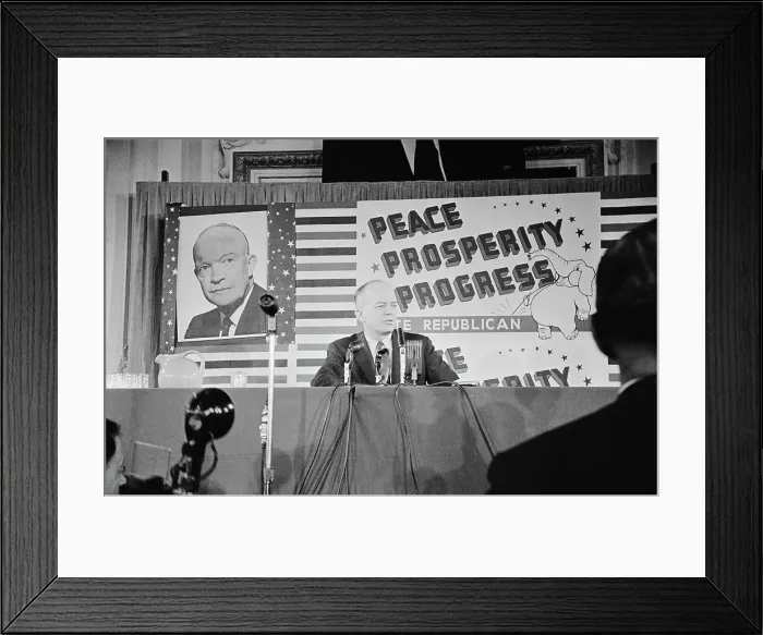 Framed Print : Dwight D. Eisenhower Framed Print : Dwight D. Eisenhower