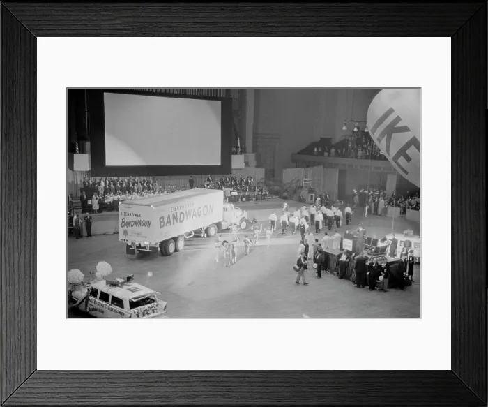 Framed Print : Republican Bandwagon Framed Print : Republican Bandwagon