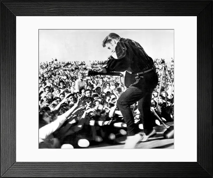 Framed Print : Elvis Presley Performs in his Birthplace
