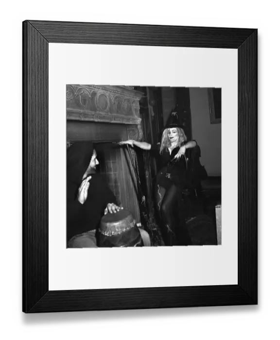 Framed Print : Vampira Celebrates Halloween Framed Print : Vampira Celebrates Halloween