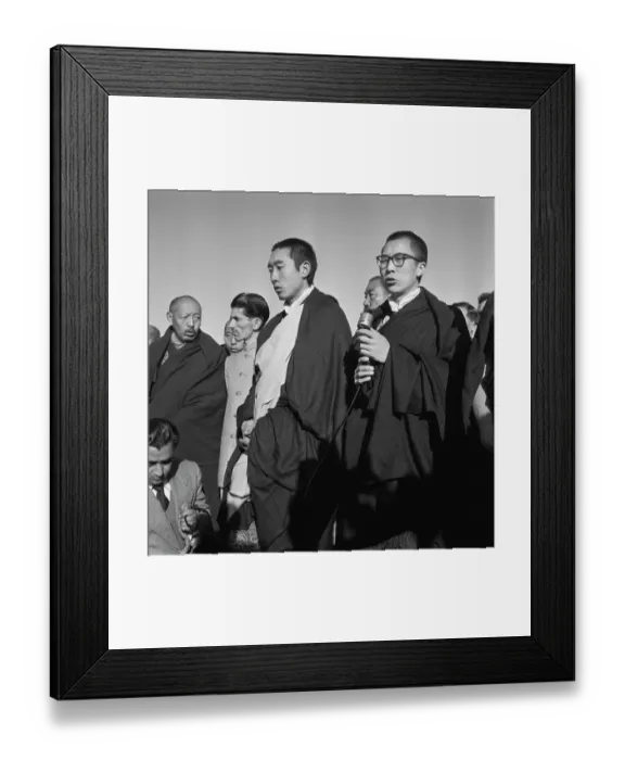 Framed Print : UNESCO Buddhist Conference, 1956 Framed Print : UNESCO Buddhist Conference, 1956