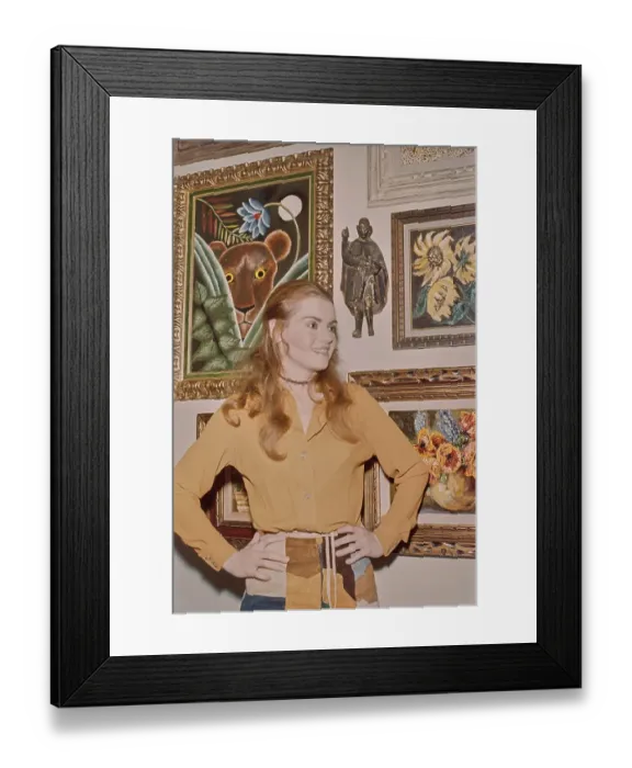 Framed Print : Angie Dickinson, American Actress Framed Print : Angie Dickinson, American Actress