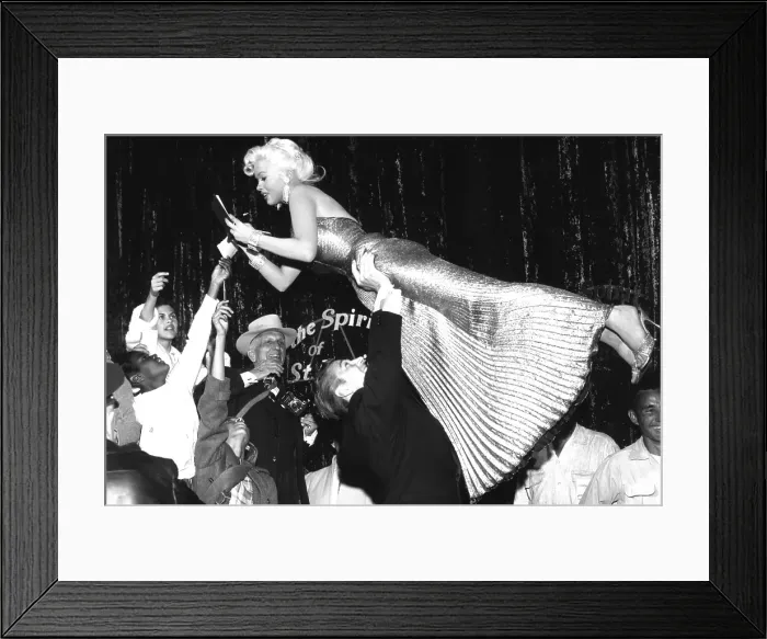 Framed Print : Photo of Los Angeles 1957 Framed Print : Photo of Los Angeles 1957