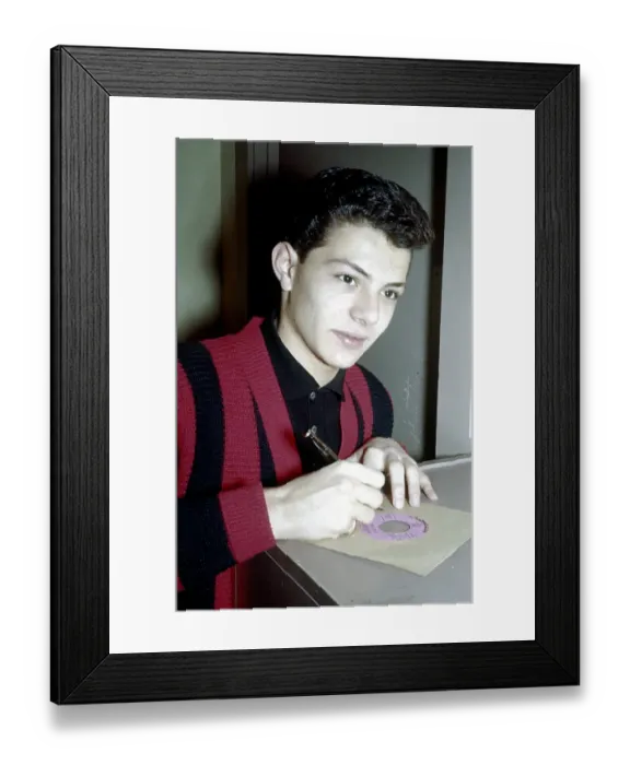 Framed Print : Frankie Avalon Framed Print : Frankie Avalon