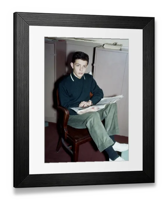 Framed Print : Frankie Avalon Framed Print : Frankie Avalon