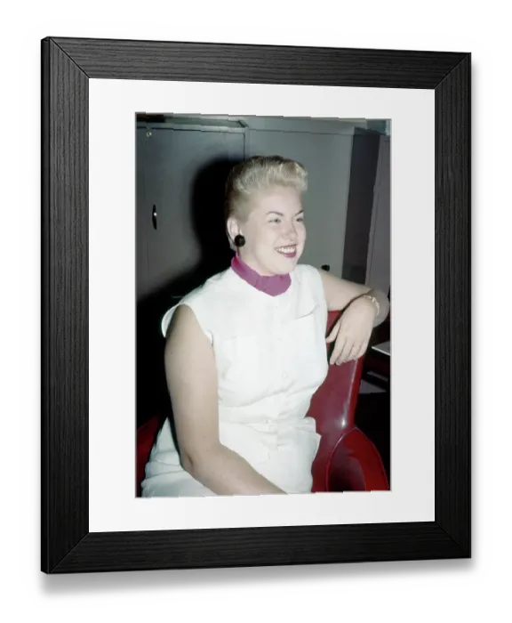 Framed Print : Photo of Chris Connor Framed Print : Photo of Chris Connor