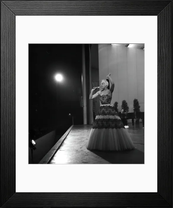 Framed Print : Josephine Baker In Frankfurt Framed Print : Josephine Baker In Frankfurt