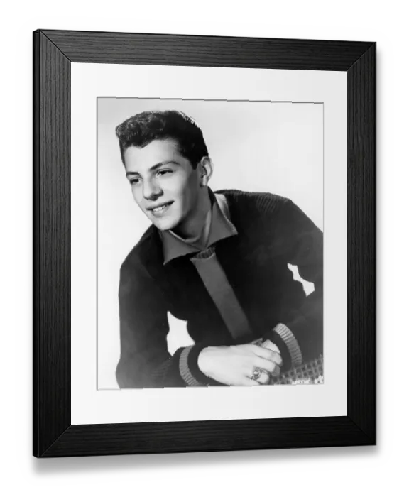 Framed Print : Frankie Avalon Portrait Session Framed Print : Frankie Avalon Portrait Session