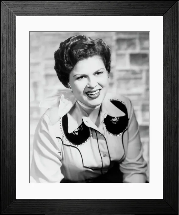 Framed Print : Patsy Cline Portrait Framed Print : Patsy Cline Portrait