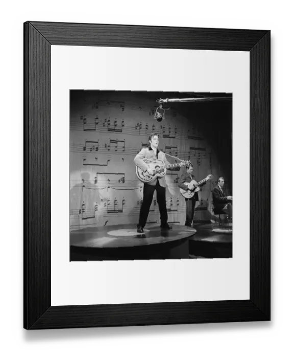 Framed Print : Elvis Presley On Ed Sullivan Framed Print : Elvis Presley On Ed Sullivan