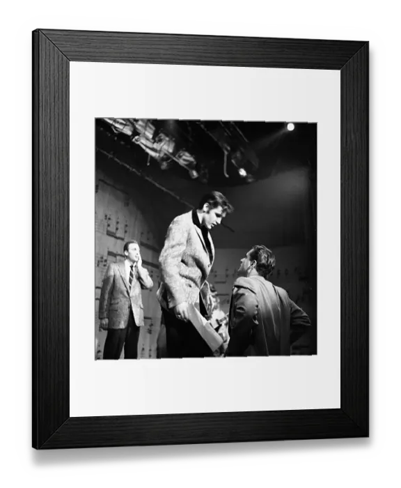 Framed Print : Elvis Presley on Ed Sullivan Framed Print : Elvis Presley on Ed Sullivan