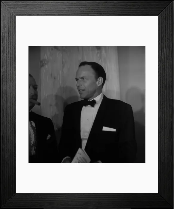 Framed Print : Frank Sinatra At The Friars Club Framed Print : Frank Sinatra At The Friars Club