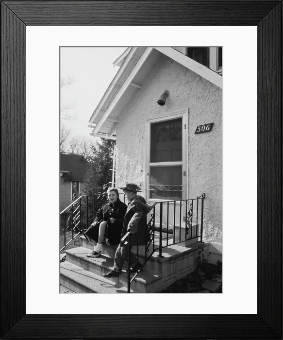 Framed Print : Outside The Seberg House Framed Print : Outside The Seberg House