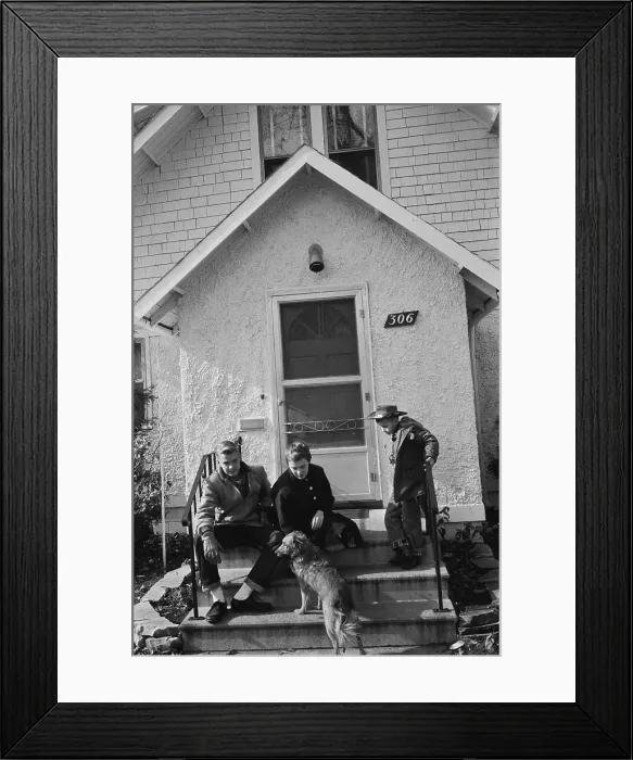Framed Print : Outside The Seberg House Framed Print : Outside The Seberg House