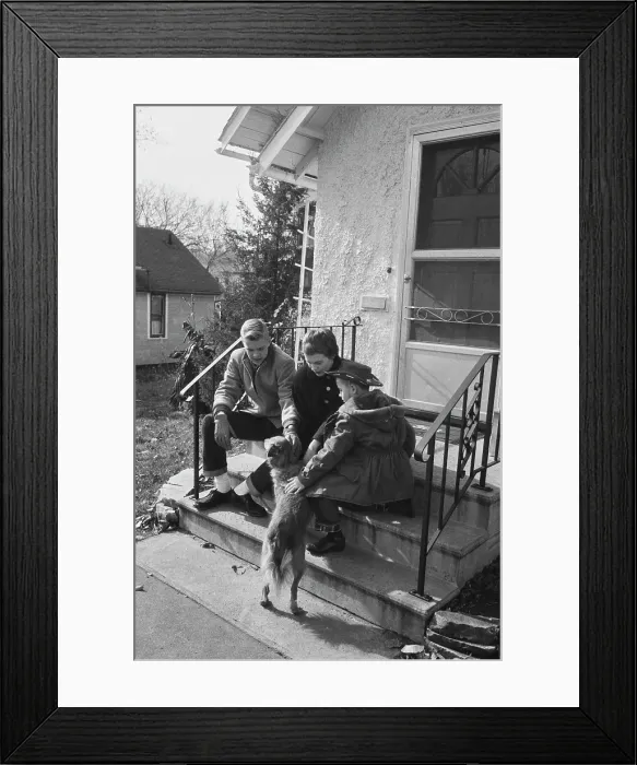 Framed Print : Outside The Seberg House Framed Print : Outside The Seberg House