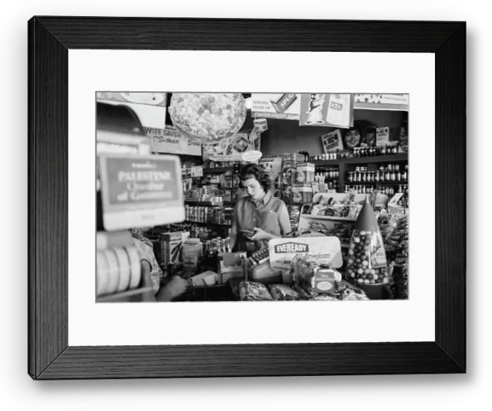 Framed Print : Marshalltown Grocery Store Framed Print : Marshalltown Grocery Store