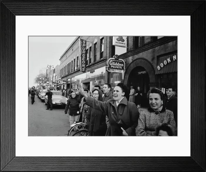 Framed Print : Seberg's Homecoming Parade Framed Print : Seberg's Homecoming Parade