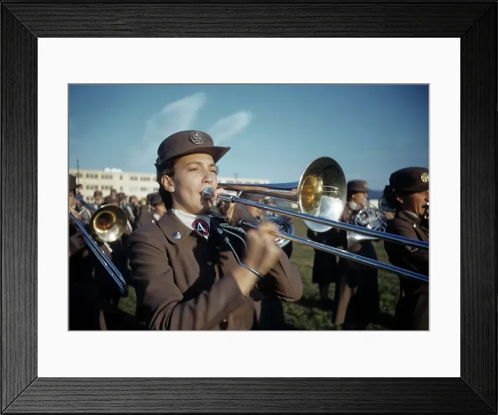 Framed Print : WOMENS ARMY CORPS AT FORT MCCLELLAN