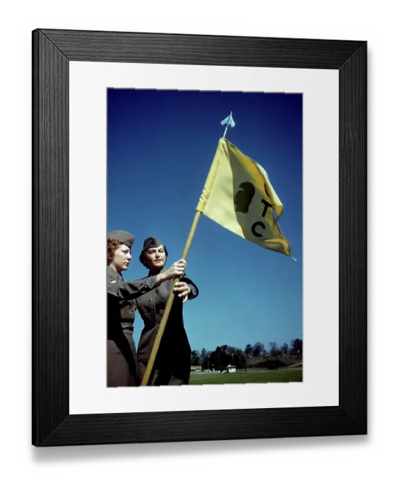 Framed Print : WOMENS ARMY CORPS AT FORT MCCLELLAN Framed Print : WOMENS ARMY CORPS AT FORT MCCLELLAN