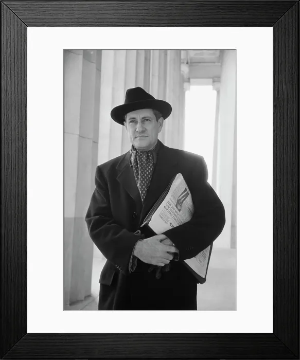 Framed Print : Eric Sevareid Framed Print : Eric Sevareid