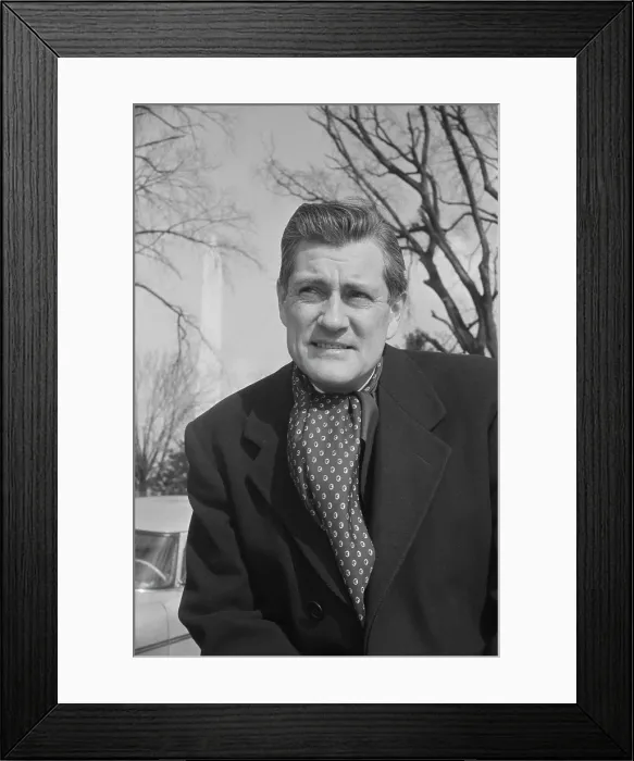 Framed Print : Eric Sevareid Framed Print : Eric Sevareid