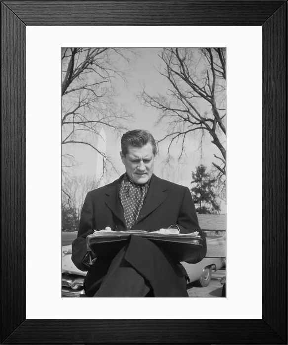 Framed Print : Eric Sevareid Framed Print : Eric Sevareid