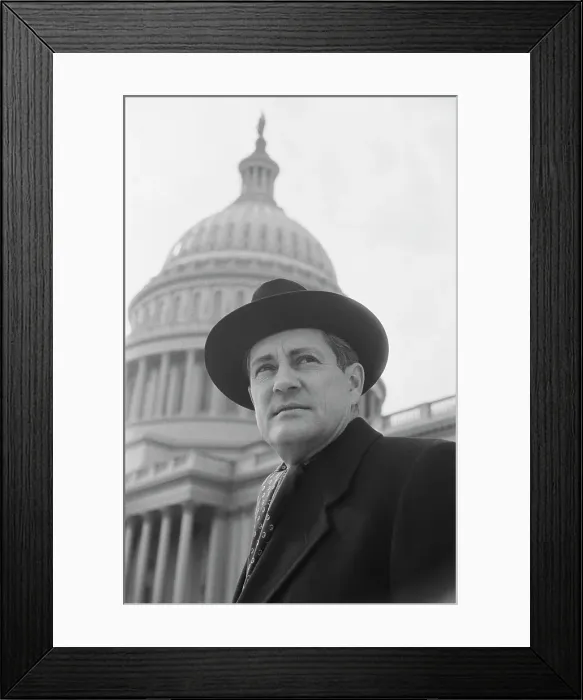 Framed Print : Eric Sevareid Framed Print : Eric Sevareid