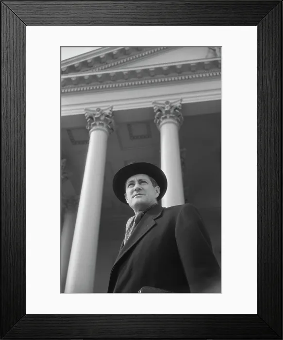 Framed Print : Eric Sevareid Framed Print : Eric Sevareid